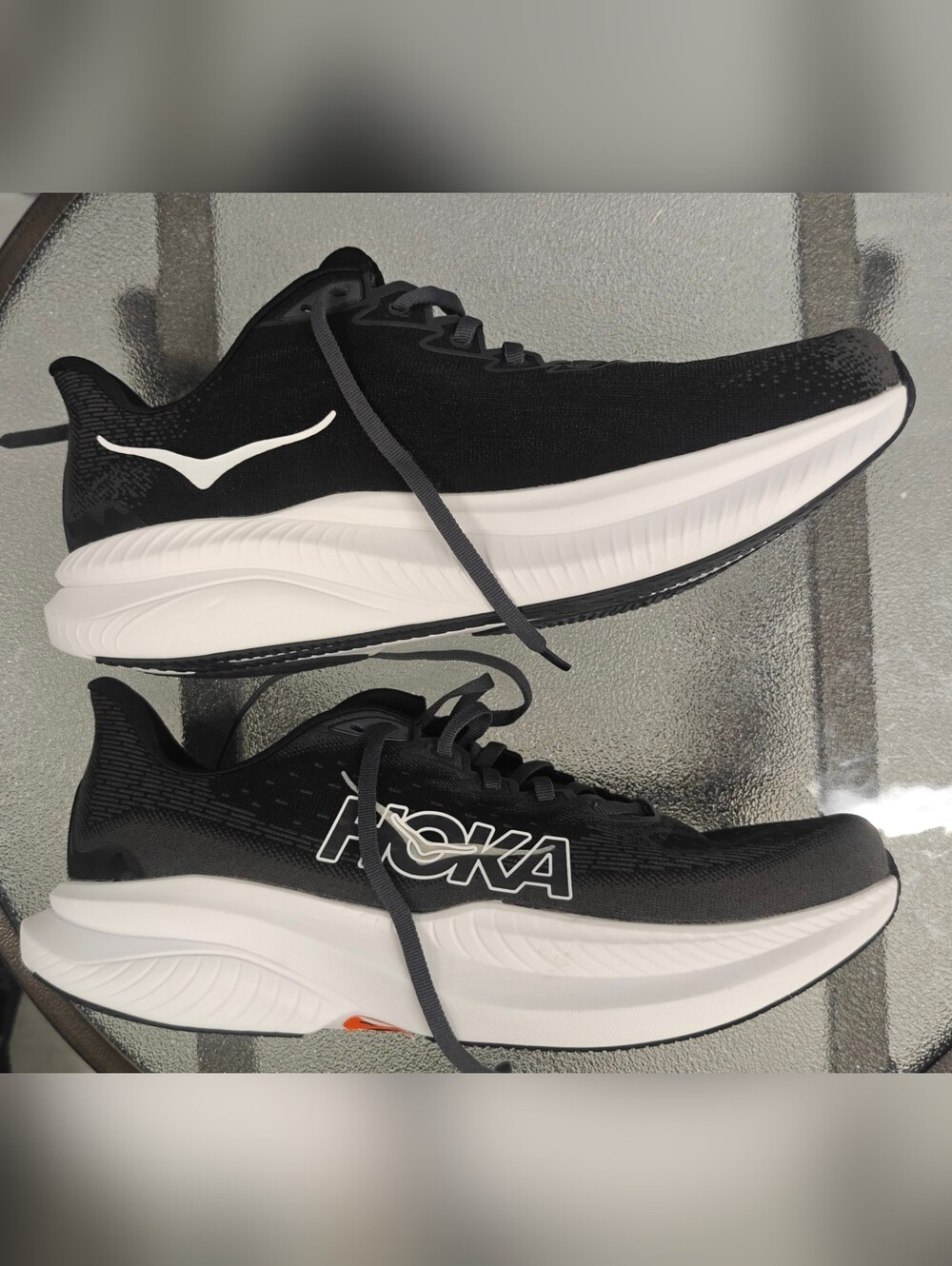 Size 11 - Hoka One One HOKA Mach 6 Black White
